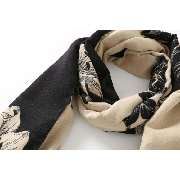 Winter Pashmina Blanket Scarfs Shawls Wraps Open Front Poncho Cape For Women😎 - Picture 6 of 7